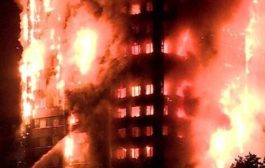 लंदन की 27 मंजिला इमारत ग्रेनफेल टावर में भीषण आग, 200 दमकलकर्मी बचाव में जुटे