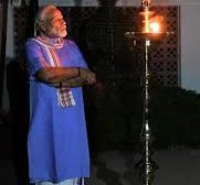 India Lights Diya's,Candle's,Lamp, Torch to Show unity to Fight Against COVID-19